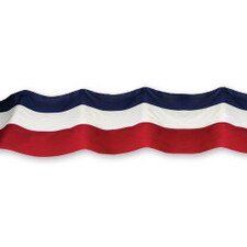 red white and blue bunting