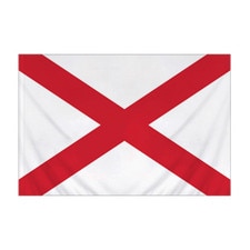 3' X 5' Nylon Alabama Flag Banner