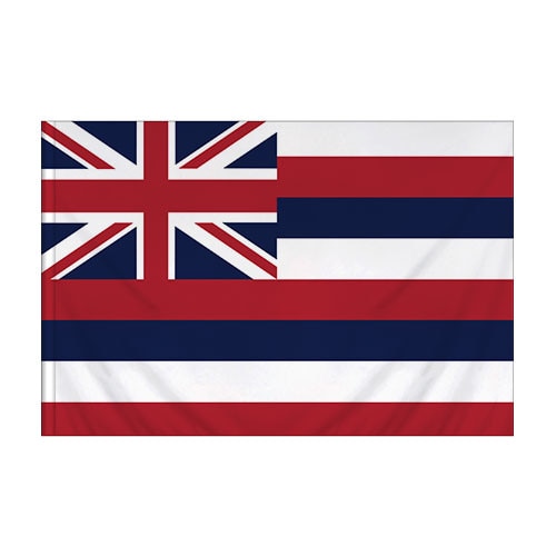 3' X 5' Nylon Hawaii Flag Banner