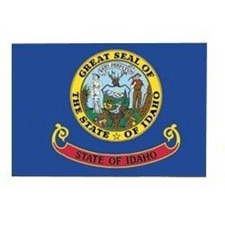3' X 5' Nylon Idaho Flag Banner