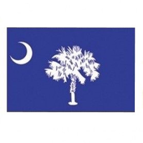Nylon South Carolina Flag Banner
