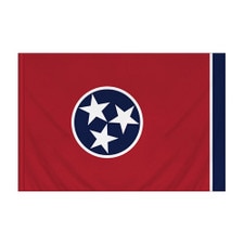3' X 5' Nylon Tennessee Flag Banner