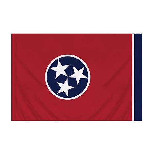 3' X 5' Nylon Tennessee Flag Banner