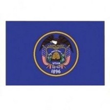 3' X 5' Nylon Utah Flag Banner