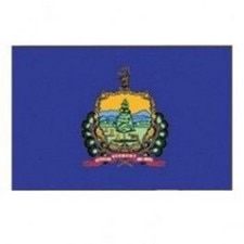 3' X 5' Nylon Vermont Flag Banner