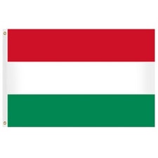 Hungarian flag horizontal striped