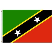 flag of Saint Kitts and Nevis