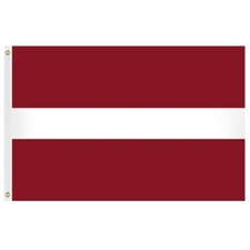 Latvian flag red and white design