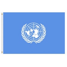 United Nations Flag 4'X6' Nylon