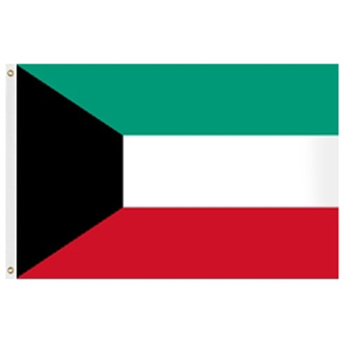 Kuwait national flag design illustr