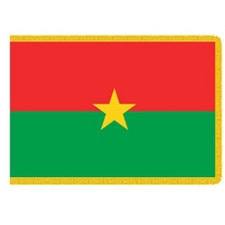 Cameroon flag red green star