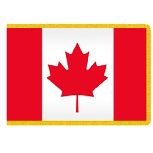 Indoor Canadian Flag