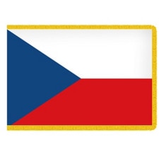Czech Republic flag design element