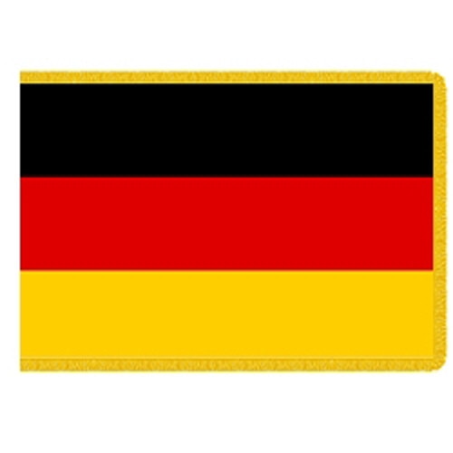 Germany flag with three stripes