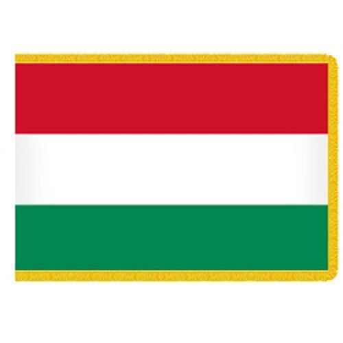 Hungarian flag red white green