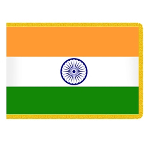 India flag with wheel design