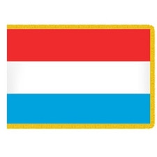 Luxembourg Indoor Flag 3' X 5'