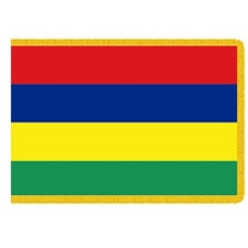 Mauritius Indoor Flag 3' X 5' Nylon