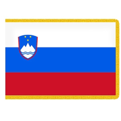 Slovenian flag with Russian colors