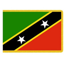 flag of saint kitts and nevis