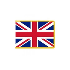United Kingdom flag design rectangl