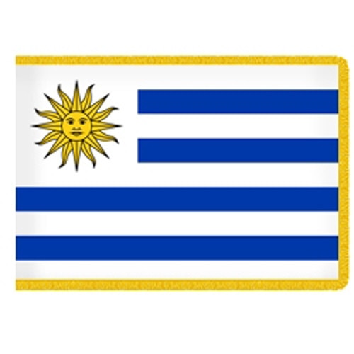 Uruguay flag with sun and stripes