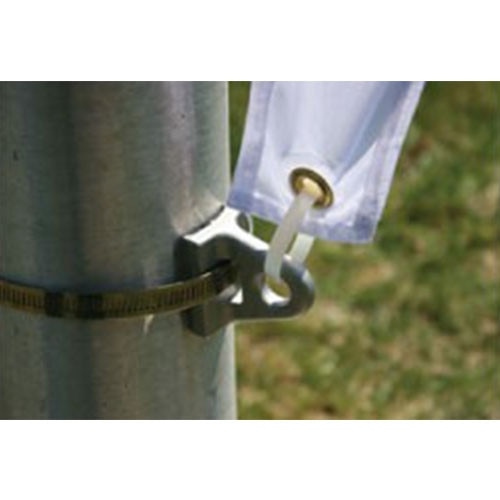 banner hanging clip on pole