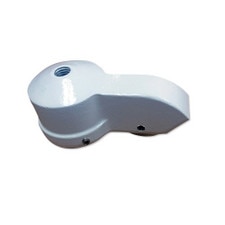 white plastic hose adapter part