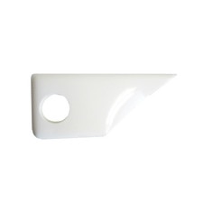 white plastic corner bracket)obj