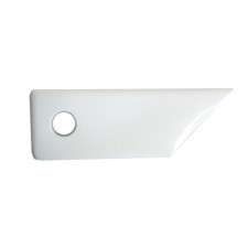white plastic scraper tool