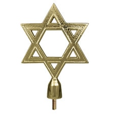 Star of David Flagpole Topper
