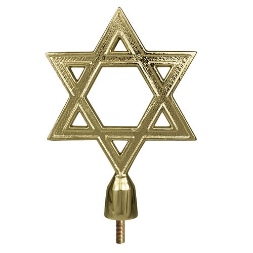 Star of David Flagpole Topper
