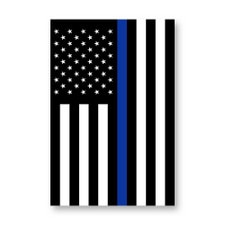 thin blue line flag design