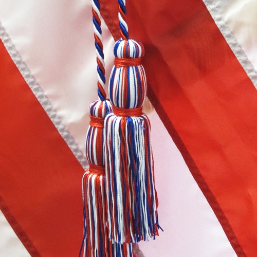 Red, White and Blue Cord and tassel