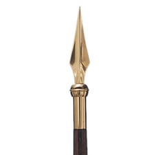 Brass Flagpole Staff Spear