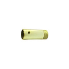 brass threaded pipe fitting hollow