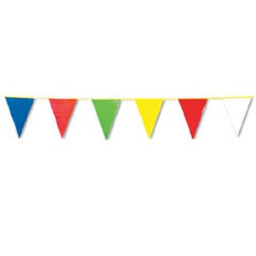 colorful pennant banner decoration
