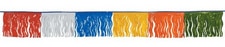 colorful fringe banner decoration