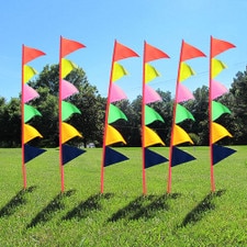 Multi-Color Wiggler® Pennants
