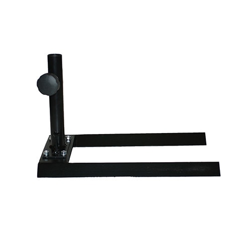metal support bracket with base