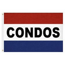 red white blue flag condos