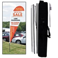 Small Premium Flag Pole Kit