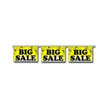 big sale signs yellow black 3x
