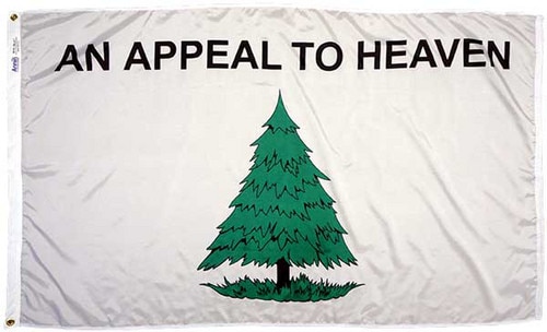 Appeal to Heaven flag with tree