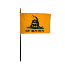 gadsden flag with snake design