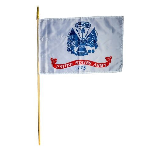 12" x 18" Army Stick Flag