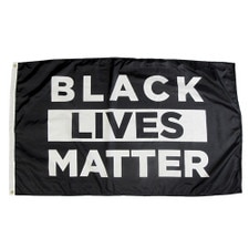 black lives matter flag