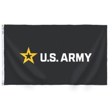 U.S. Army Logo Flag