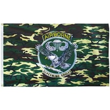 Airborne Screaming Eagles flag