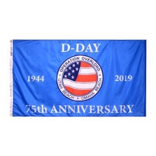 D DAY 75th ANNIVERSARY FLAG 2019